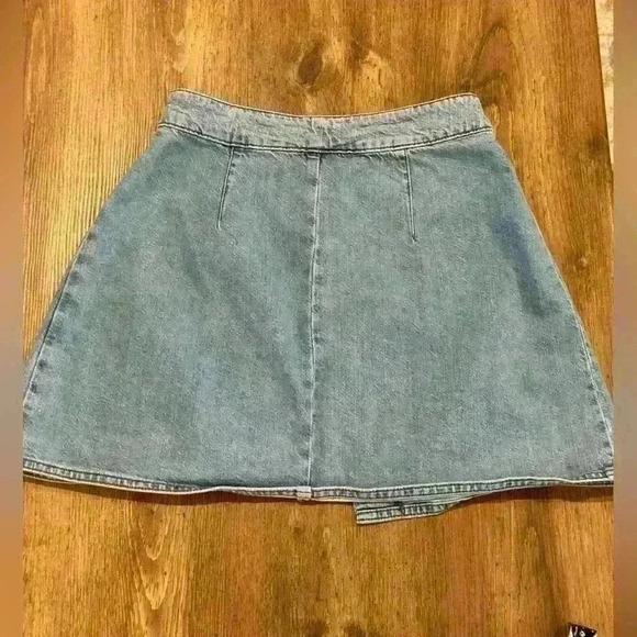 Zara Denim Mini Skirt Size XS - Picture 3 of 4